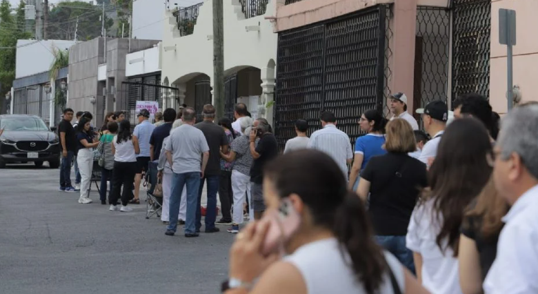 Se retrasa apertura de casillas en Guadalupe y Santa Catarina