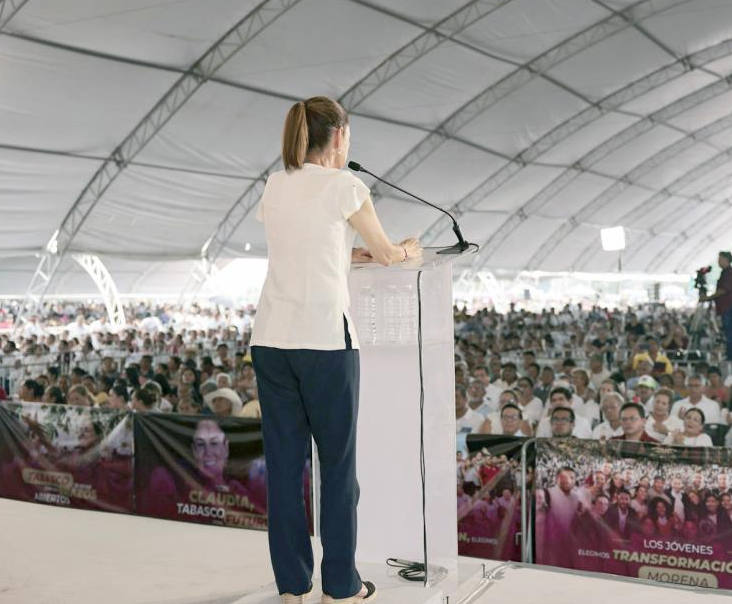 Defiende Sheinbaum el movimiento de la ´4T´