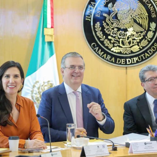 Lleva T-MEC avances del 90% en consultas: Ebrard