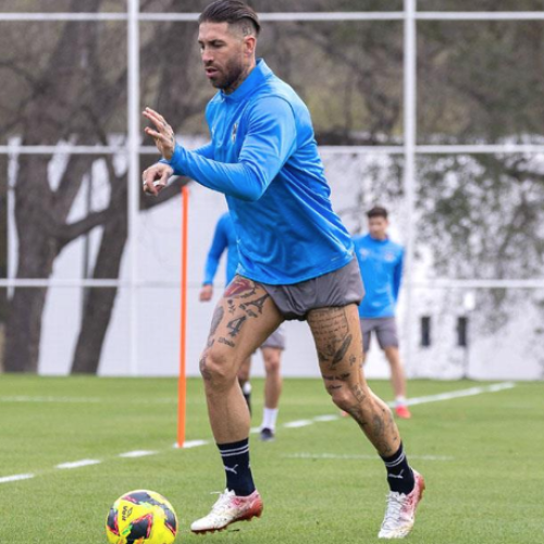 Ramos sigue sin entrenar y es difícil que juegue