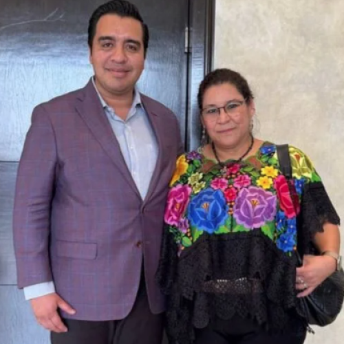 Jesús Nava se reúne con ministra de la Suprema Corte