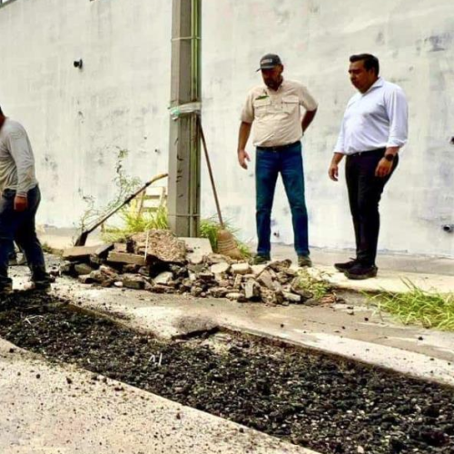 Arrecia SC labores de recarpeteo