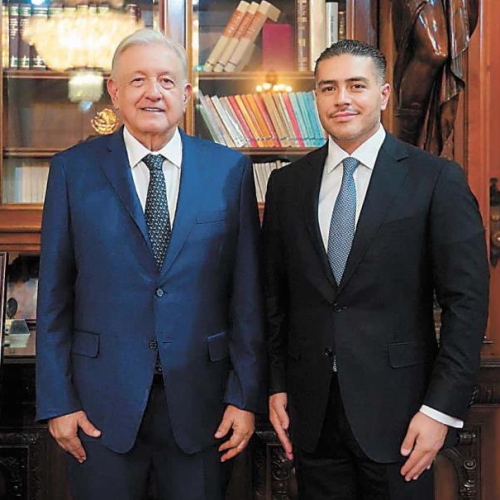 Sostienen reunión Harfuch y AMLO; hablan de seguridad