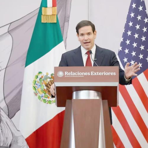 Desea Rubio que México y EU eliminen barreras comerciales