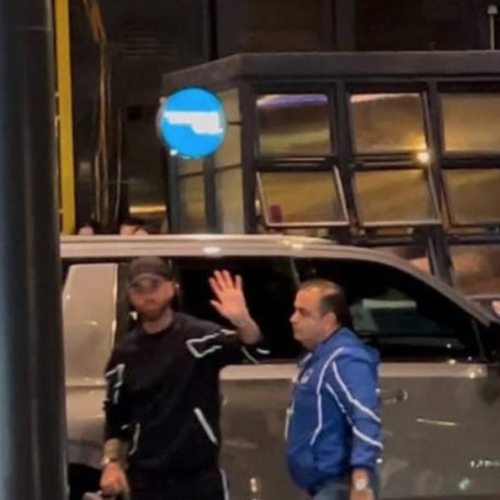 Llega Sergio Ramos a Monterrey