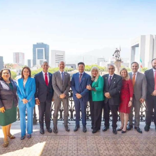 Sostiene Samuel reunión con alcaldes del sur de Texas