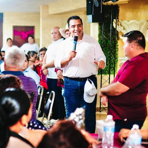 Apoya Jesús Nava a Morena en recorridos