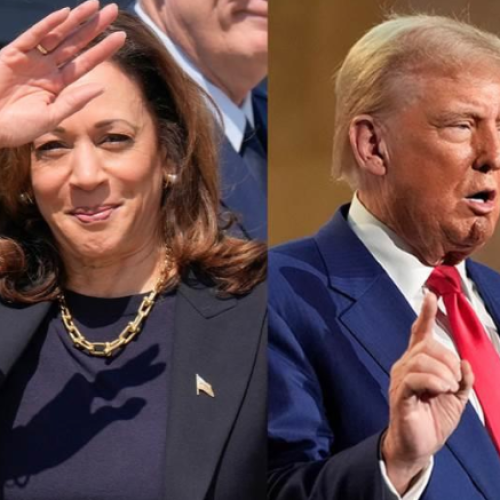 Se declaran listos Harris y Trump para debatir