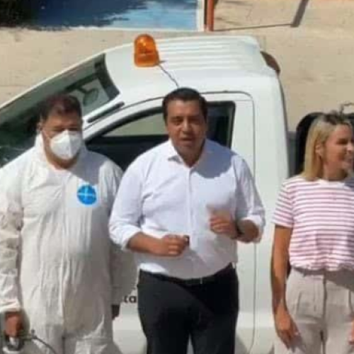 Intensifica SC trabajos de fumigación y deshierbe en áreas públicas
