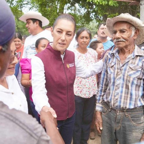 Informa Sheinbaum que analizarán censos para ayuda por lluvias
