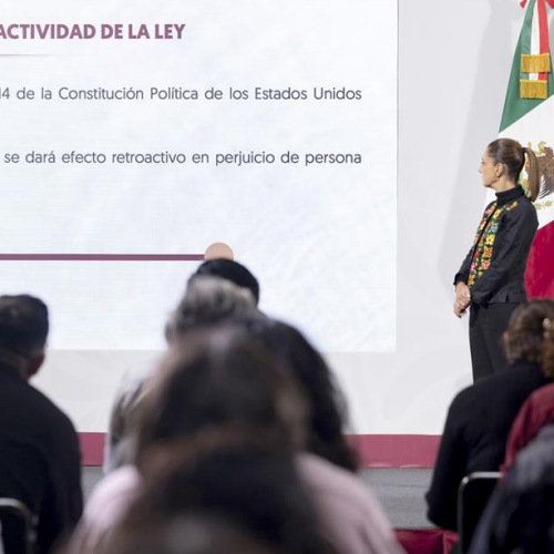 Pide Presidencia al Legislativo claridad sobre Ley de Amparo