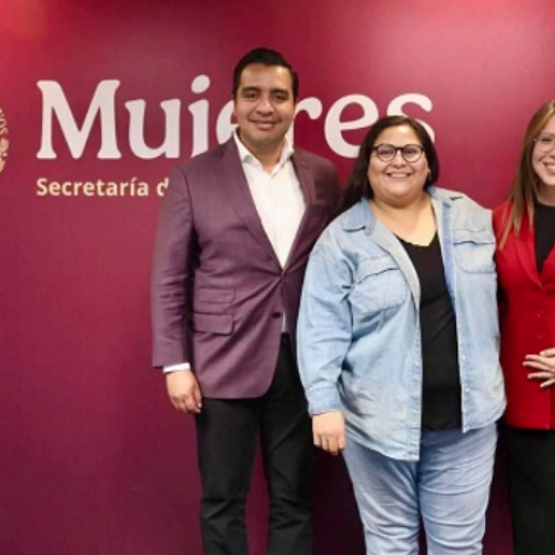 Jesús Nava aplicará programas federales en Santa Catarina para proteger y empoderar a las mujeres