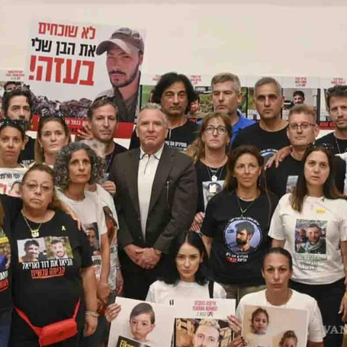 Enviado de Trump se reúne en Israel con familias de rehenes cautivos