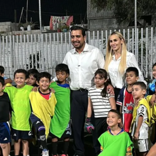 Jesús Nava entrega parque rehabilitado y arranca plan para renovar espacios públicos