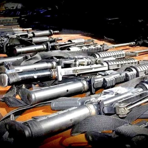 Anuncia México y EU operación bilateral para frenar tráfico de armas