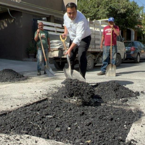 Acelera SC labores de bacheo en calles y avenidas