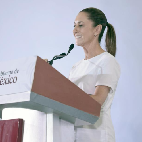 Lamenta Sheinbaum que incidente de buque Cuauhtémoc se politice