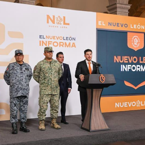 Cataloga Samuel el 2025 como el año de la seguridad pública en NL