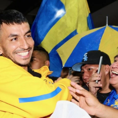 Ángel Correa aterriza en Monterrey: “Decidimos que tenía que ser México, tenía que ser Tigres”