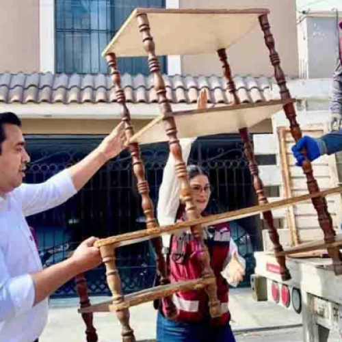 Recolectan en SC escombro en áreas públicas