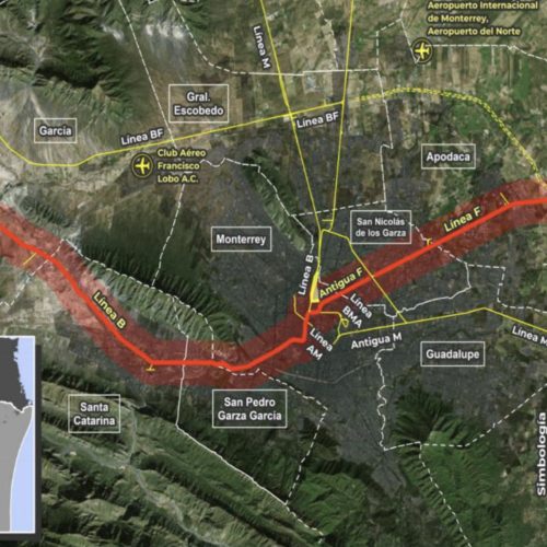 Tren suburbano mejorará la movilidad de Santa Catarina.- Jesús Nava