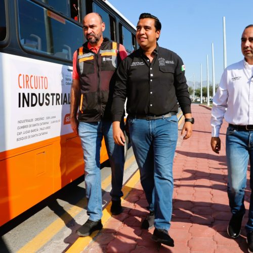 Activa Jesús Nava transporte gratuito en Santa Catarina